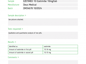 EZETIMED 10 ORALES STEROID IN TABLETTEN